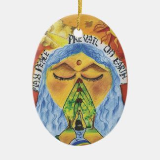 Ornamento De Cerâmica ~ India da idade 11 do ~ de Anjali do artista