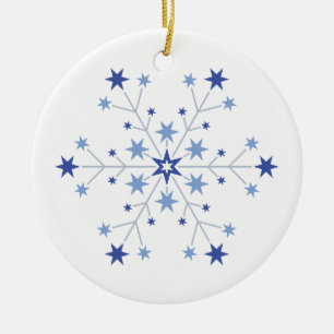Ornamento De Cerâmica Inícios Estelares
