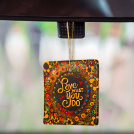 Ornamento De Cerâmica Inspiração Floral Divertida Inspirividade da Citaç