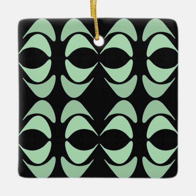 Ornamento De Cerâmica Inverno 11 | NATAL DE MERCADORIAS | m3galeryStudio (Frente)