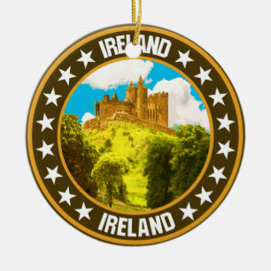Ornamento De Cerâmica Irlanda