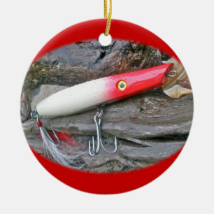 Ornamento De Cerâmica Isca de pesca Original AJS Pencil Popper