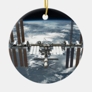 Ornamento De Cerâmica ISS da estação espacial internacional, esforço
