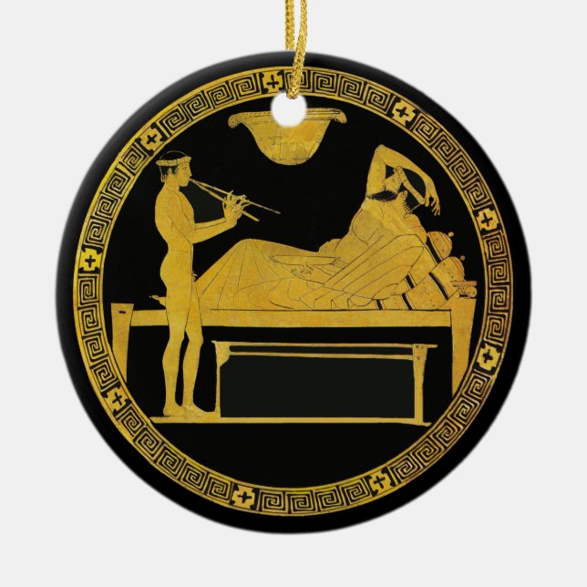 Ornamento De Cerâmica Isso é Entretenimento! (Frente)