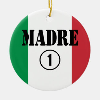 Ornamento De Cerâmica Italiano - mães & mães faladoras: ONU de Madre