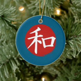 Ornamento De Cerâmica J-Peace