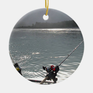 Ornamento De Cerâmica Já Não Há Trabalho De Pesca