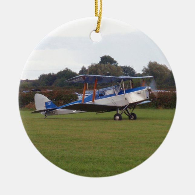 Ornamento De Cerâmica Jackaroo alinhado para a decolagem (Frente)