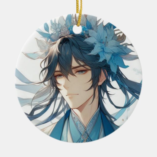 Ornamento De Cerâmica Jade Journeyman (Frente)