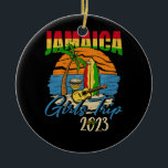Ornamento De Cerâmica Jamaica Girls Trip 2023 Women Jamaican Girls Beach<br><div class="desc">DESIGN da bandeira americana Jamaica! Perfeito para todos que têm raízes jamaicanas! Por cada meio americano e meio jamaicano que ama esta bandeira americana Jamaica! USA Jamaica Flag American Jamaican root! Para todo mundo que tem raízes jamaicanas e vive na América. Esta bandeira dos EUA no fim de semana, todos...</div>