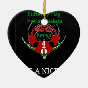 Ornamento De Cerâmica Jambo Kenya