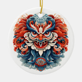 Ornamento De Cerâmica Japonês Tengu