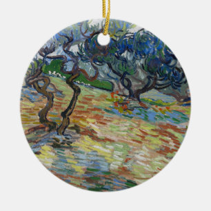 Ornamento De Cerâmica Jardim de Getsêmani, Monte das Oliveiras por van G