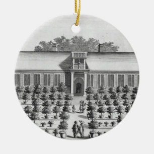Ornamento De Cerâmica Jardim holandês, de "De Nederlandze Hesperides"
