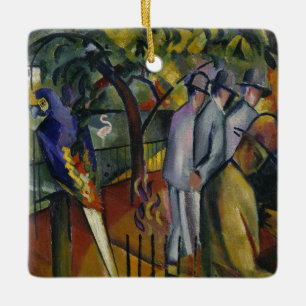 Ornamento De Cerâmica Jardim zoológico de August Macke mim
