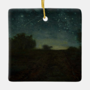 Ornamento De Cerâmica Jean-Francois Millet - Starry Night