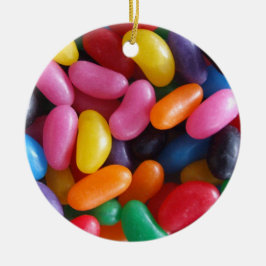 Ornamento De Cerâmica Jelly Bean Ornament