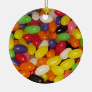 Ornamento De Cerâmica Jelly Beans