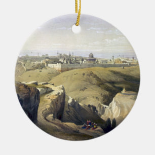Ornamento De Cerâmica Jerusalém do Monte de Olives Roberts David