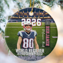 Jogador de Futebol com Foto Personalizada