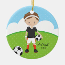 Jogador de Futebol Fofo Personalizado com Data Nat
