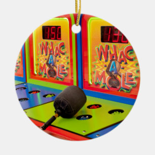 Ornamento De Cerâmica Jogo De Arcade Inteiro