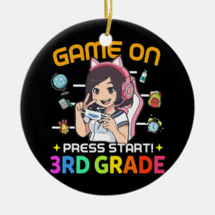 Ornamento De Cerâmica Jogo Levado Até 3º Ano De Volta Ao Jogador Da Es