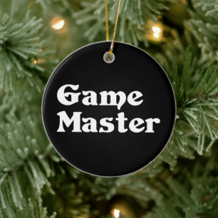 Ornamento De Cerâmica Jogo mestre