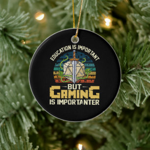 Ornamento De Cerâmica jogos de rpg são mais importantes