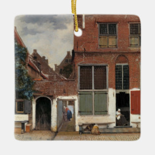Ornamento De Cerâmica Johannes Vermeer - Little Street