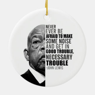 Ornamento De Cerâmica John Nunca Teve Medo De Fazer Algum Barulho Lewis
