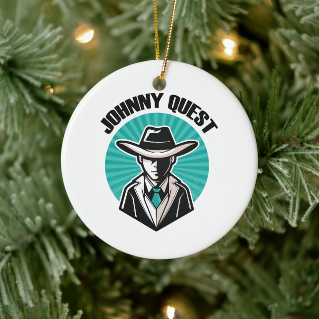 Ornamento De Cerâmica Johnny Quest (Árvore)