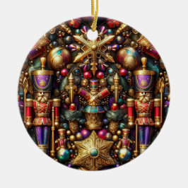 Ornamento De Cerâmica JORNAIS DO NATAL ~ Tin do século XIX ~
