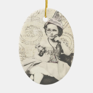 Ornamento De Cerâmica Jornal Hat Gal 5