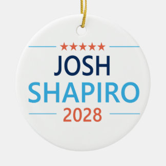 Ornamento De Cerâmica Josh Shapiro 2028