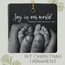"Joy in our world" O primeiro Natal do bebê