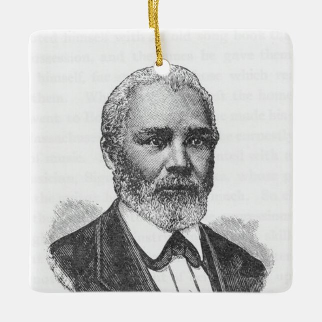 Ornamento De Cerâmica Justin Holland (Frente)