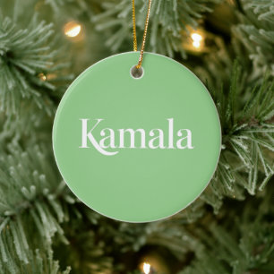 Ornamento De Cerâmica Kamala Irmã Kamala Harris para Presidente 2024