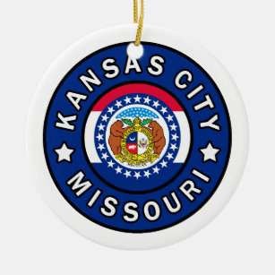 Ornamento De Cerâmica Kansas City Missouri