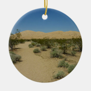 Ornamento De Cerâmica Kelso Dunes no Parque Nacional de Mojave