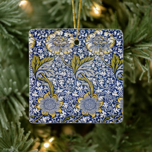 Ornamento De Cerâmica Kennet por William Morris, Arte Têxtil Vintage