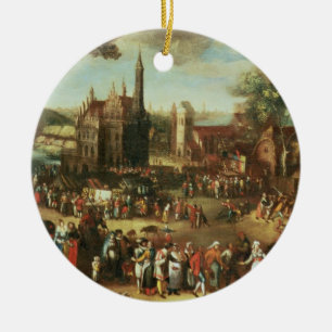 Ornamento De Cerâmica Kermesse em Avdenarde