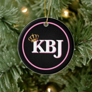 Ornamento De Cerâmica Ketanji Brown Jackson KBJ Natal