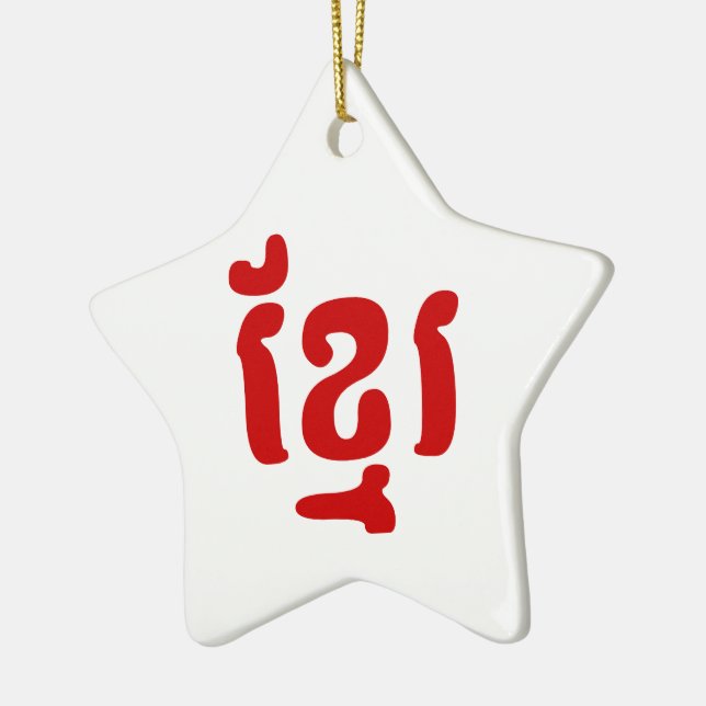 ORNAMENTO DE CERÂMICA KHMER ខ្ មែ រ (Esquerda)