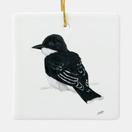 Ornamento De Cerâmica Kingbird Oriental