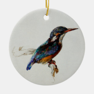 Ornamento De Cerâmica Kingfisher (por John Ruskin)