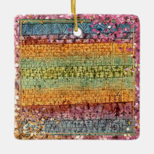 Ornamento De Cerâmica Klee - Esparto do Enfermeiro da Árvore