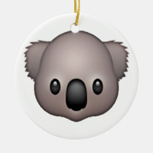 Ornamento De Cerâmica Koala - Emoji