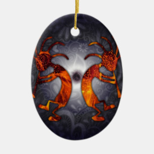 Ornamento De Cerâmica kokopelli