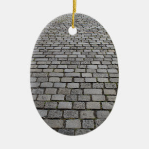 Ornamento De Cerâmica Kopfsteinpflaster
